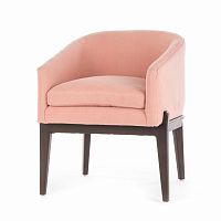 кресло copeland dining chair розовое в Чебоксарах