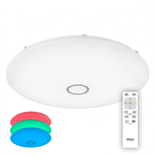 потолочный светодиодный светильник citilux старлайт cl703200rgb в Чебоксарах