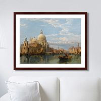 картина: santa maria della salute, venice, 1855г. в Чебоксарах