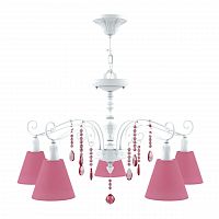 подвесная люстра lamp4you provence e4-05-wm-lmp-o-27-crl-e4-05-pk-dn в Чебоксарах