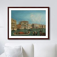 картина: venice, palazzo foscari and palazzo balbi, 1735г. в Чебоксарах