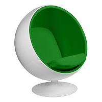 кресло eero aarnio style ball chair зеленое в Чебоксарах