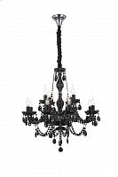 подвесная люстра st luce odilia sl642.403.12 черная в Чебоксарах