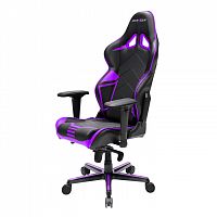 кресло геймерское dxracer racing черно-фиолетовое в Чебоксарах