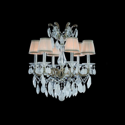 люстра md1102748-6b chrome от illuminati бежевая, хром в Чебоксарах