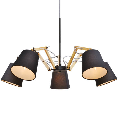 подвесная люстра arte lamp pinoccio a5700lm-5bk в Чебоксарах