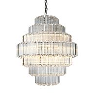 люстра vittoria 12 gold от delight collection прозрачная/золото в Чебоксарах