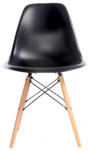 стул классический dsw черный (eames style) в Чебоксарах