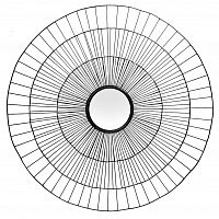 зеркало-солнце черное диаметр 102 см в Чебоксарах