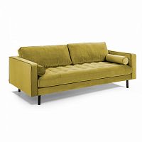 диван bogart sofa 2 двухместный темно-желтый от la forma (ex julia grup) в Чебоксарах