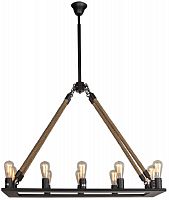 люстра d6078-12ir черная в Чебоксарах