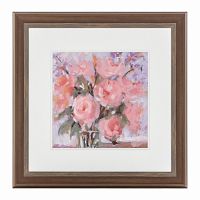 постер roses in pink разноцветный в Чебоксарах