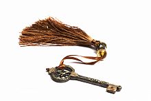 подхват для штор key with tassel brown в Чебоксарах