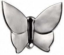 декоративная бабочка butterly 10*5*12 (серебристая) в Чебоксарах