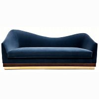 диван hughes sofa прямой синий в Чебоксарах