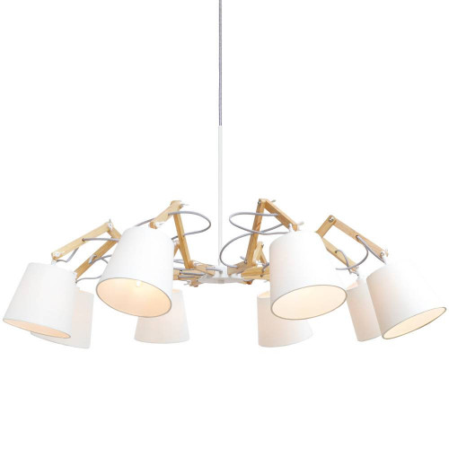 подвесная люстра arte lamp pinoccio a5700lm-8wh в Чебоксарах