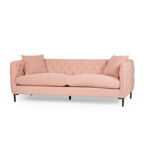 диван masen sofa прямой розовый в Чебоксарах