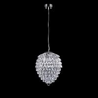 подвесной светильник crystal lux charme sp2+2 led chrome/transparent в Чебоксарах