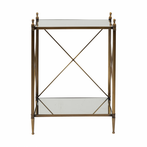 столик журнальный giusti зеркальный, золотой в Чебоксарах