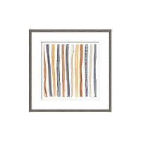 постер beige strips разноцветный в Чебоксарах