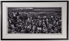 постер с паспарту в раме new york city from the empire state building в Чебоксарах