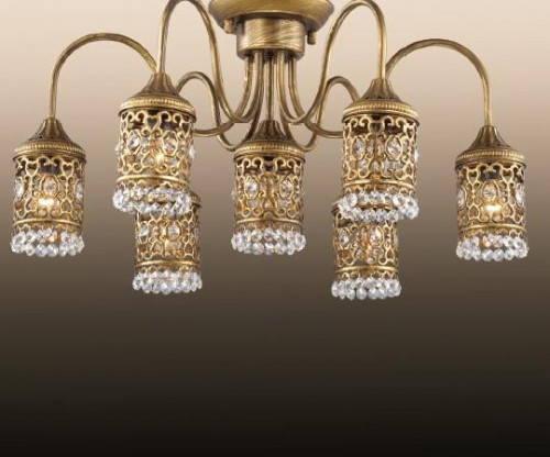 потолочная люстра odeon light salona 2641/7c в Чебоксарах