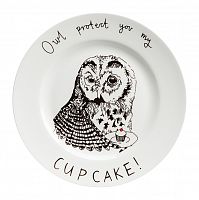 тарелка owl protect you my cup cake в Чебоксарах