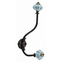 настенный декоративный крючок knobs голубой в Чебоксарах