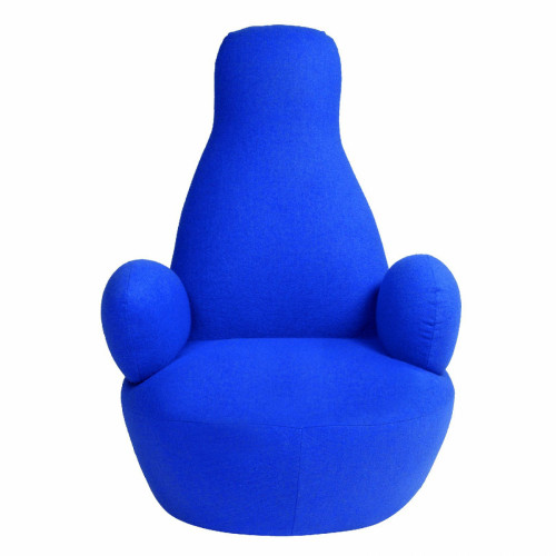 кресло bottle chair синее в Чебоксарах