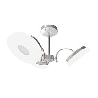 потолочная светодиодная люстра idlamp frittelle 107/3pf-ledwhitechrome в Чебоксарах