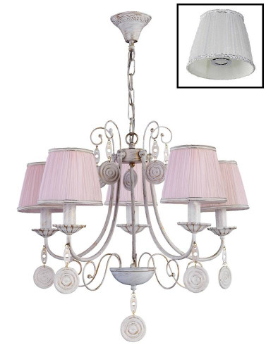 подвесная люстра crystal lux emilia sp5 в Чебоксарах