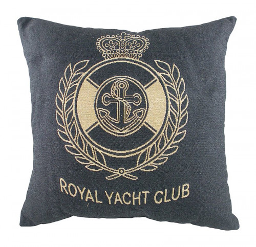 подушка с гербом королевского royal yacht club denim в Чебоксарах