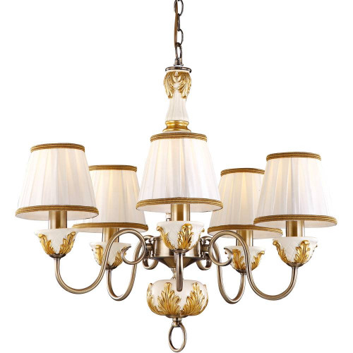 подвесная люстра arte lamp benessere a9570lm-5wg в Чебоксарах