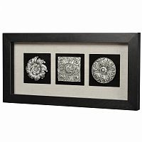 панно "вертикальный декор 1 (черная рама)" в Чебоксарах