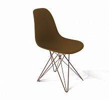 стул dsr коричневый s50 (eames style) в Чебоксарах