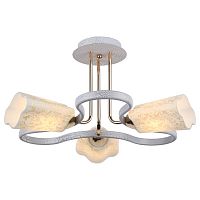 потолочная люстра arte lamp romola a8182pl-3wg белая в Чебоксарах