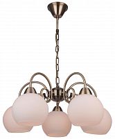 подвесная люстра toplight lynnette tl7340d-05ab в Чебоксарах