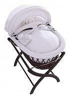 колыбель-переноска premium moses basket темная, белое белье в Чебоксарах