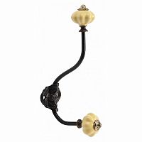 настенный декоративный крючок knobs желтый в Чебоксарах