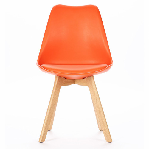 стул sephi (eames style) оранжевый в Чебоксарах