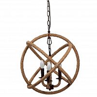 люстра foucault's orb rustic iron бежевая, коричневая в Чебоксарах