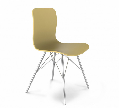 стул dsr бежевый s40 (eames style) в Чебоксарах