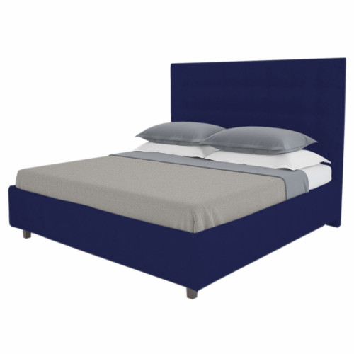 кровать двуспальная 180х200 синяя royal black в Чебоксарах