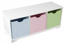 скамья kidkraft storage bench pastel (14565) в Чебоксарах