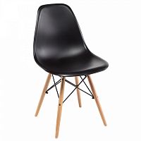 стул деревянный eames pc-015 black в Чебоксарах