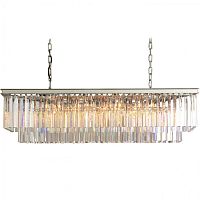 люстра odeon l80 silver&glass серая, прозрачная в Чебоксарах
