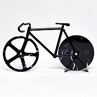 нож для пиццы из нержавеющей стали the fixie, черный мрамор в Чебоксарах