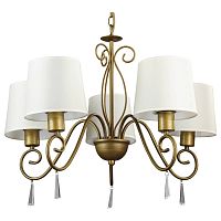 подвесная люстра arte lamp carolina a9239lm-5br в Чебоксарах