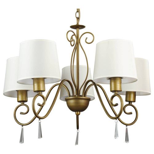 подвесная люстра arte lamp carolina a9239lm-5br в Чебоксарах