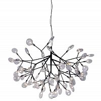 подвесная люстра crystal lux evita sp63 black/transparent в Чебоксарах